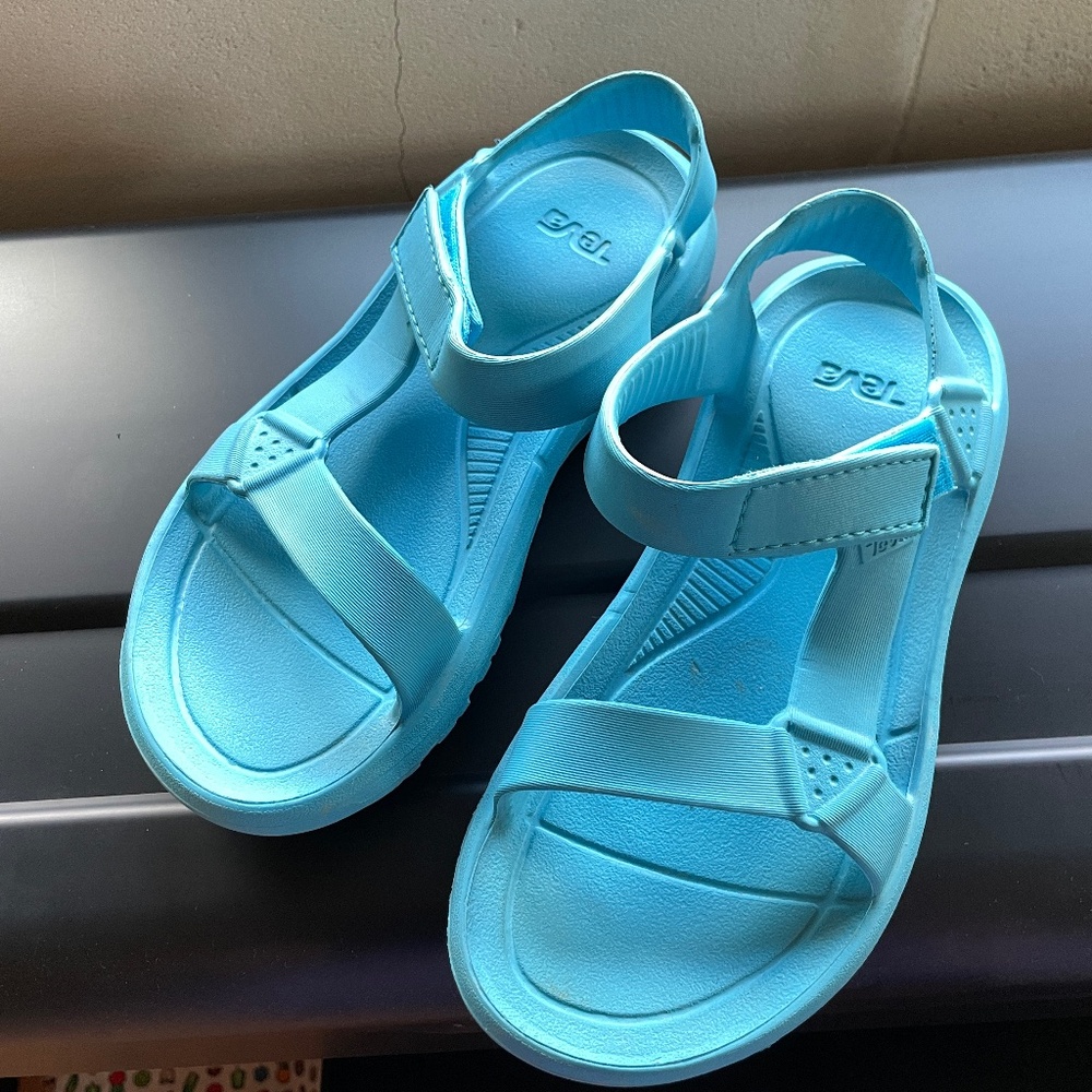 Teva Hurricane Drift sandals teal EX